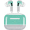 Teal and Grey Stripes AirPods Skins
